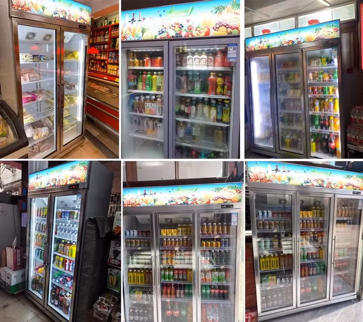 Tủ mát cánh kính giúp khách hàng dễ quyết định mua hàng&nbsp;