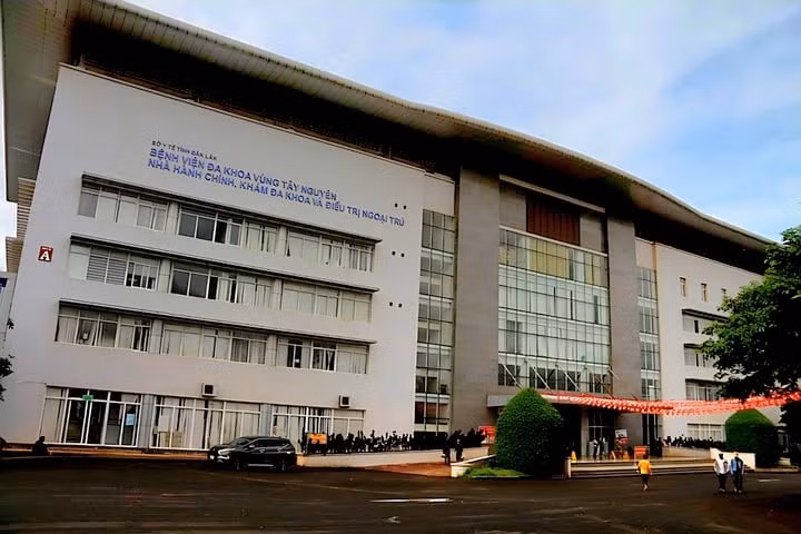 Bệnh viện đa khoa vùng Tây Nguyên.