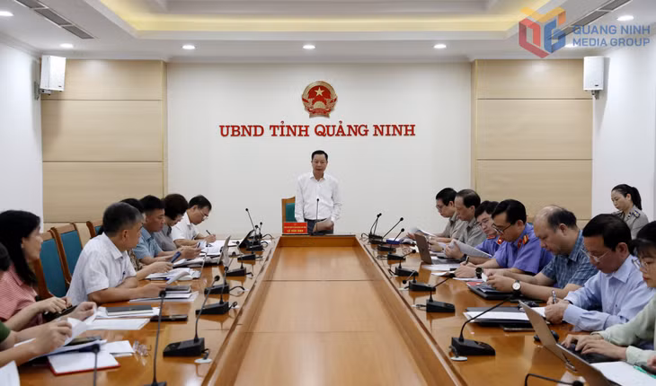 Ban Chỉ đạo Thi hành án dân sự tỉnh họp đánh giá kết quả thực hiện nhiệm vụ. Ảnh: Mạnh Trường