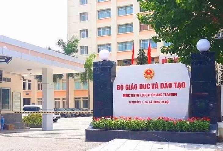 Bộ Giáo dục và Đào tạo có 16 đơn vị