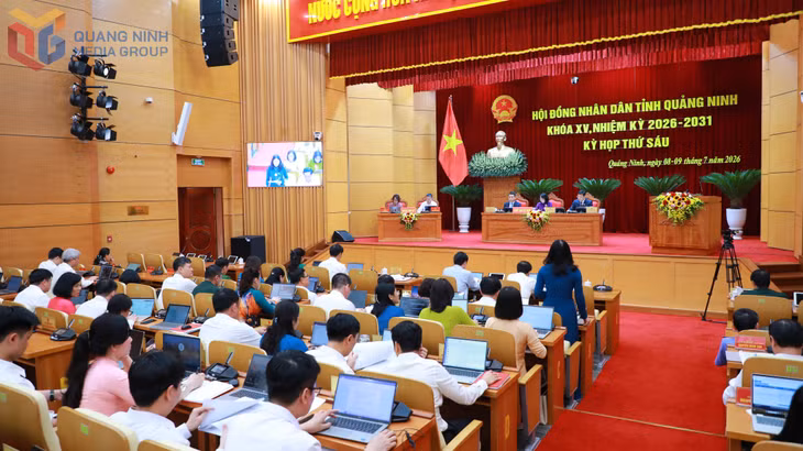 Quang cảnh phiên thảo luận tại hội trường.