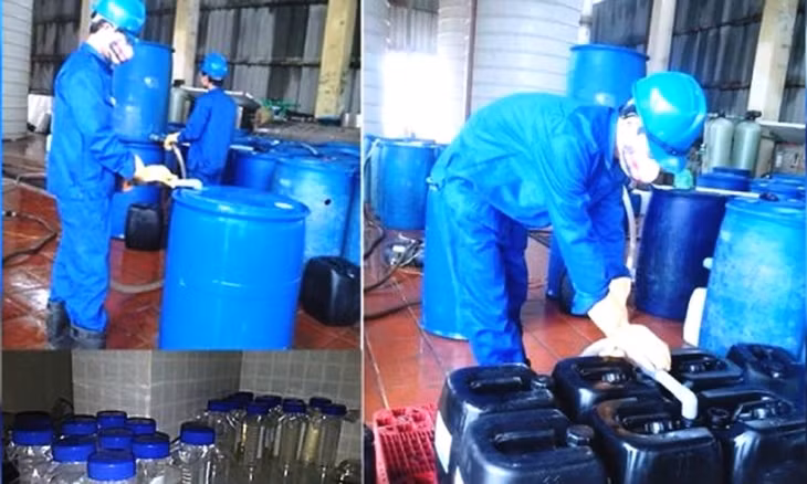 Quy định xử phạt vi phạm hành chính trong lĩnh vực hóa chất và vật liệu nổ công nghiệp.