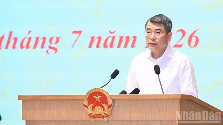 Thủ tướng Chính phủ Lê Minh Hưng phát biểu ý kiến đáp từ. (Ảnh: Trần Hải)