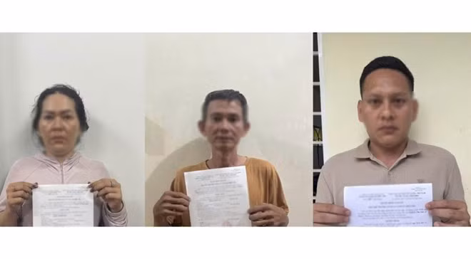Khởi tố 3 đối tượng đánh bạc dưới hình thức bán số lô, số đề tại Phú Quốc. Ảnh: CACC