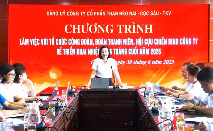 Đảng ủy Công ty triển khai nhiệm vụ tới các tổ chức đoàn thể.