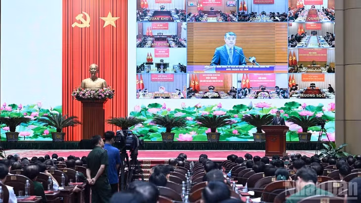 Quang cảnh Hội nghị. (Ảnh: TRẦN HẢI)