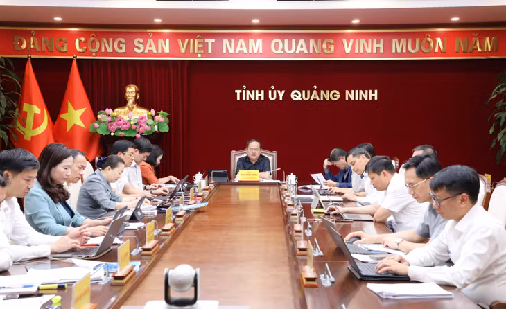 Hội nghị Ban Thường vụ Tỉnh ủy.