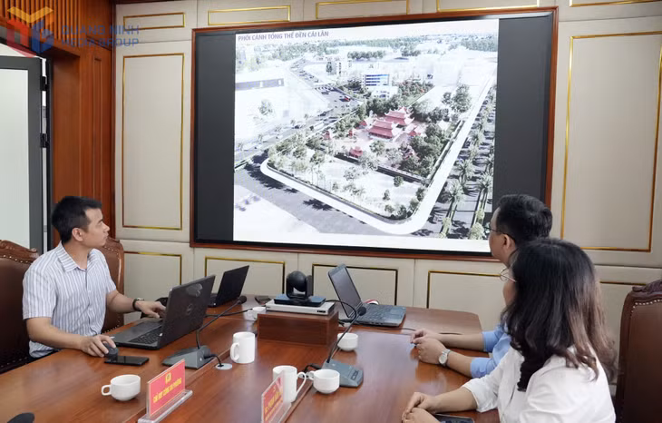 Phường Bãi Cháy báo cáo phương án tu bổ, tôn tạo Đền Cái Lân Hạ.