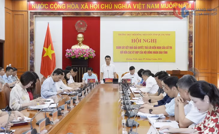 Thường trực HĐND tỉnh tổ chức hội nghị giám sát kết quả giải quyết kiến nghị cử tri gửi đến các kỳ họp của HĐND tỉnh.