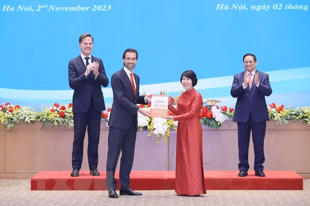 Thu tuong Pham Minh Chinh hoi dam voi Thu tuong Ha Lan Mark Rutte hinh anh 2