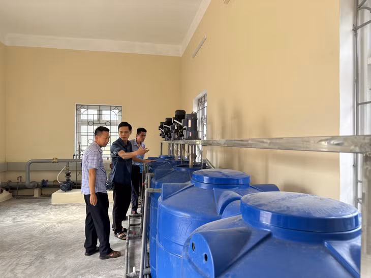 Công trình cấp nước sạch sinh hoạt xã Thanh Sơn, huyện Ba Chẽ