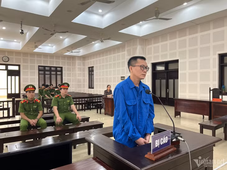 Bị cáo Pháp tại phiên tòa