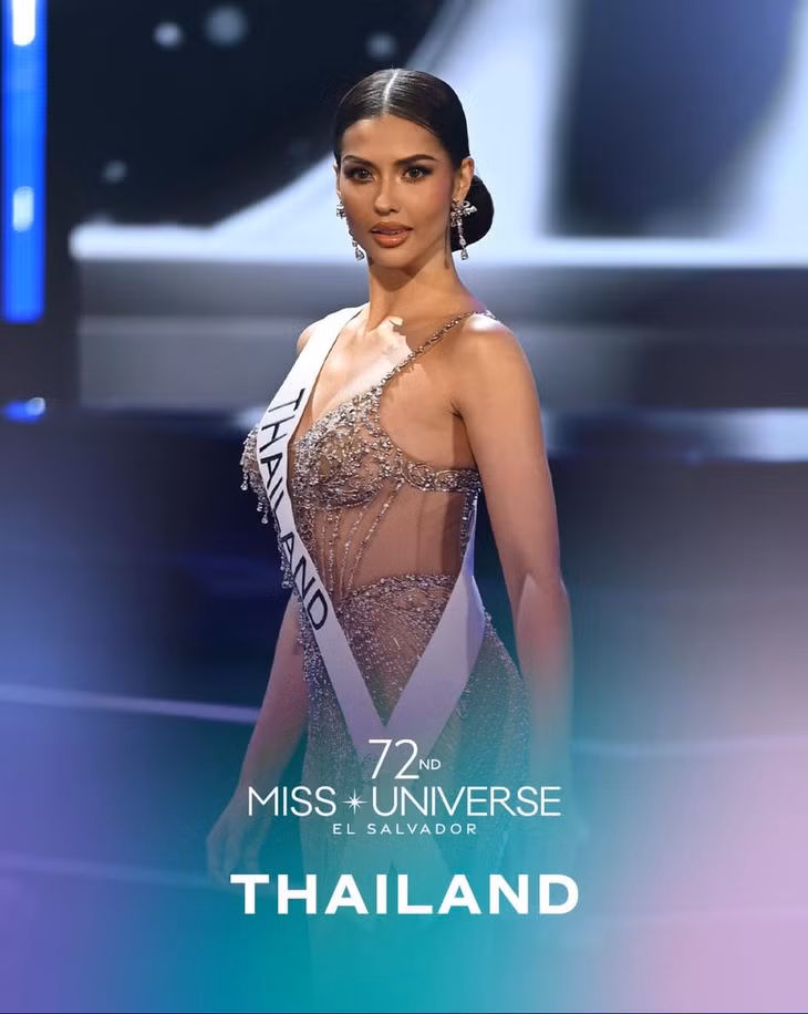 Á hậu 1 thuộc về người đẹp Thái Lan - Anntonia Porsild (Ảnh: Miss Universe).