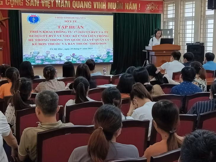 Hội Tin học Việt Nam tập huấn cho các cơ sở y tế tại các địa phương.