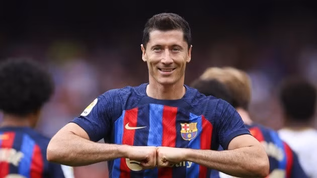 Lewandowski đã trở lại sau chấn thương.