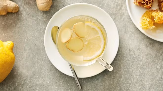 Trà gừng - Thức uống giúp giữ ấm vào mùa lạnh. Ảnh: Healthline