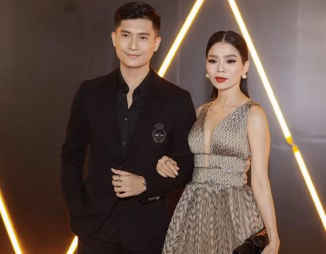Lệ Quyên và Lâm Bảo Châu.