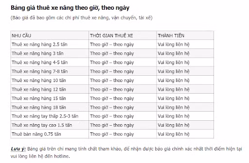 Công ty cho thuê xe nâng giá rẻ tại TP Hồ Chí Minh ảnh 2