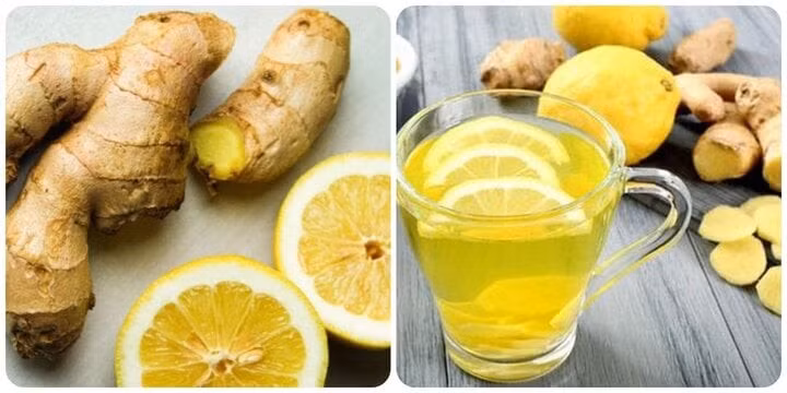 Trà chanh gừng rất tốt cho sức khoẻ.