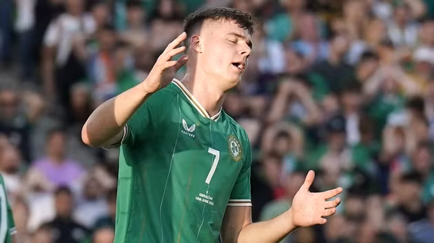 Evan Ferguson không thể tham dự EURO 2024 cùng Cộng hòa Ireland.
