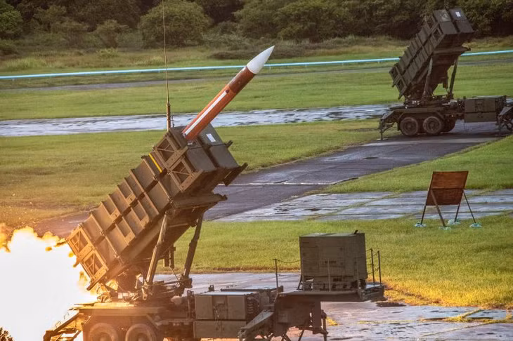 Hệ thống tên lửa PAC-3 do Mỹ sản xuất. Ảnh: AFP