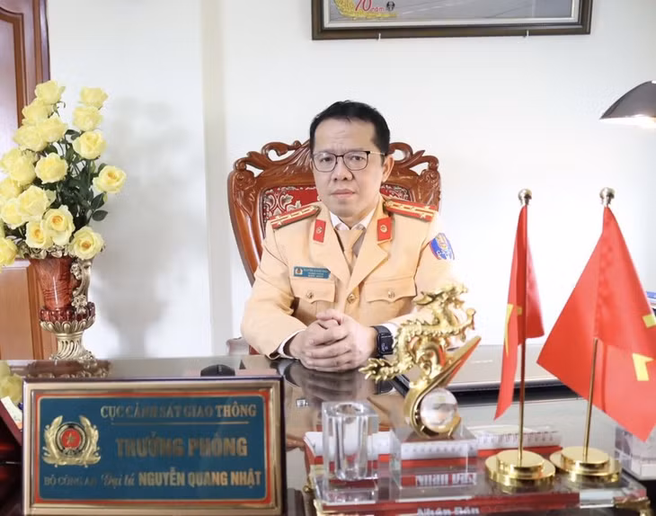 Đại tá Nguyễn Quang Nhật, Trưởng Phòng Hướng dẫn tuyên truyền, điều tra giải quyết tai nạn giao thông - Cục Cảnh sát giao thông (Bộ Công an).