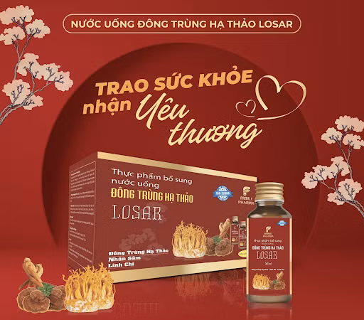 Nước uống Đông Trùng Hạ Thảo Losar là một món quà tuyệt vời, ý nghĩa mà bạn có thể dành tặng gia đình, bạn bè, đối tác