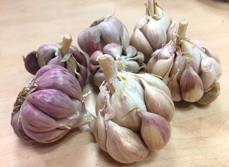 Thêm tỏi vào chế độ ăn uống hàng ngày có thể hỗ trợ sức khỏe phổi. Ảnh: NHẬT LINH