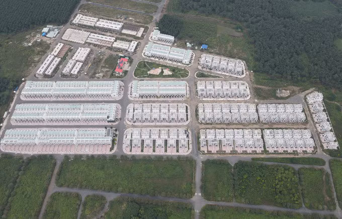 KDC Tân Thịnh nhìn từ trên cao. Ảnh: Phước Tuấn