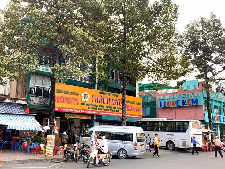 Điểm trung chuyển khách của Nhà xe Thành Bưởi, quận 5