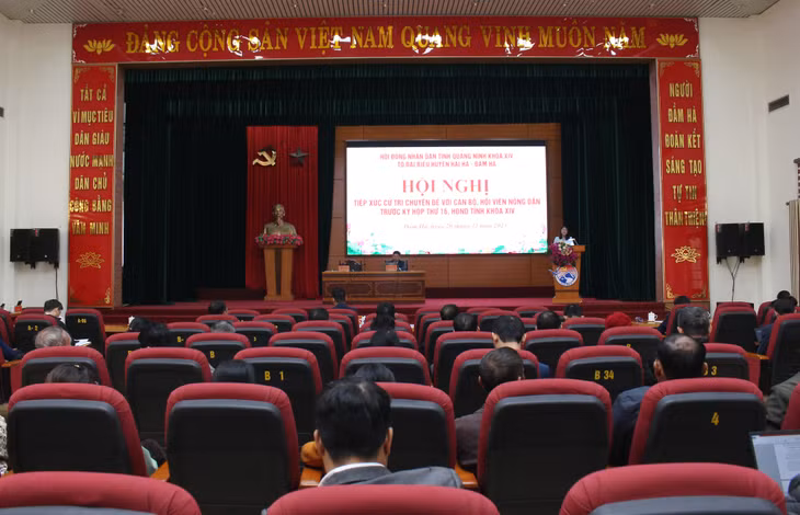 Quang cảnh hội nghị.