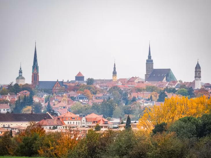 Một góc thành phố Bautzen, miền Đông nước Đức vào mùa Thu. Ảnh: Hang Van Photography