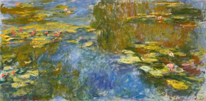 Bức "Water Lily Pond". Ảnh: The Value