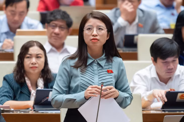 Đại biểu Nguyễn Thị Hà. (Ảnh: CTV/Vietnam+)