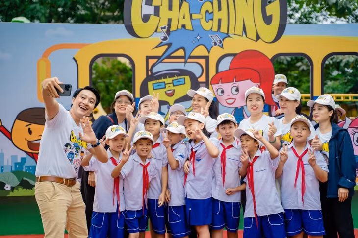 Cha-Ching trang bị kiến thức quản lý tài chính thông minh cho trẻ em ở 4 kỹ năng: Kiếm tiền, Tiết kiệm, Tiêu tiền, Quyên góp. Ảnh: BTC.