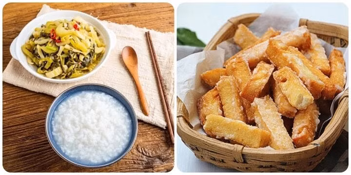 Dưa chua và đồ ăn vặt là những thực phẩm không tốt cho bữa sáng