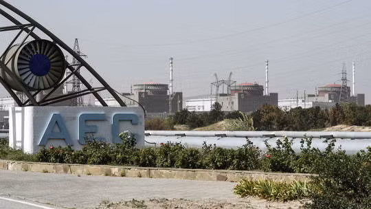 Nhà máy điện hạt nhân Zaporozhye hồi tháng 8/2022. Ảnh: Sputnik