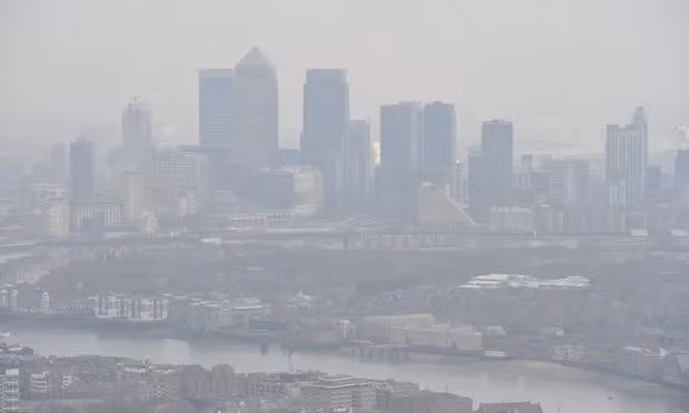 Các hạt ô nhiễm không khí siêu nhỏ, chẳng hạn như khói bụi ở London, có thể xâm nhập vào máu não. Ảnh: PA