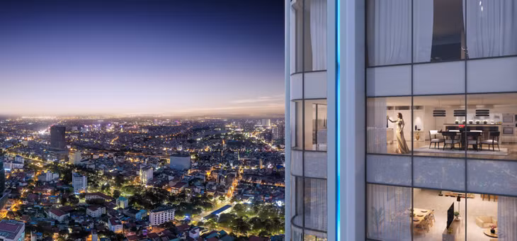 Nối dài niềm tự hào của thành phố Cảng phồn hoa, Diamond Crown Hai Phong đưa những căn dinh thự lên tọa độ sống cao nhất của thành phố.