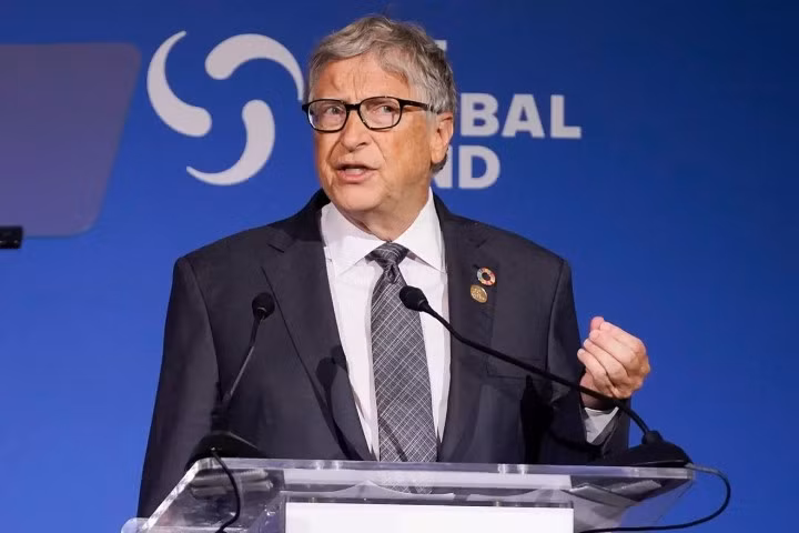 Tỷ phú Bill Gates. (Ảnh: AP)