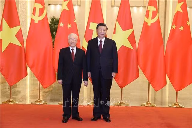 Tổng Bí thư Nguyễn Phú Trọng và Tổng Bí thư, Chủ tịch Trung Quốc Tập Cận Bình