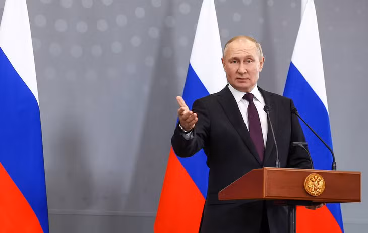 Tổng thống Nga Vladimir Putin. Ảnh: TASS