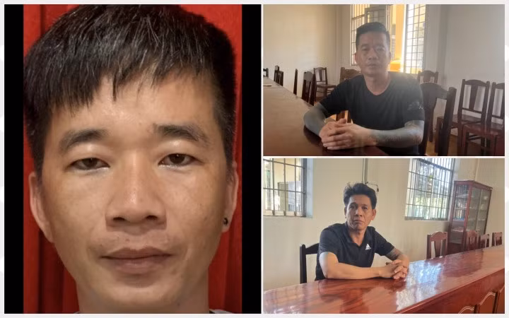 Các đối tượng Ngọc, Thái, Vinh.