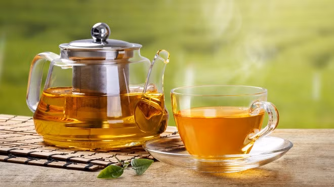 Trà có tác dụng lợi tiểu và ngăn ngừa tình trạng giữ nước. Ảnh: Tasting Table.