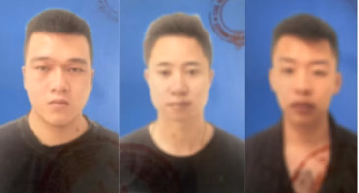 3 đối tượng Tú, Hiếu và Bảo.