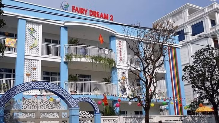 Trường Mầm non chất lượng cao Kỳ Bá Fairy Dream 2 tại phường Kỳ Bá, thành phố Thái Bình. (Ảnh: TTXVN)