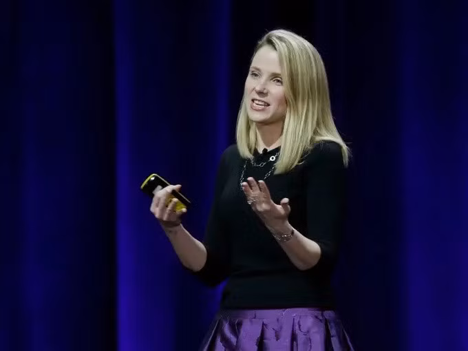 Marissa Mayer - cựu CEO của Yahoo (Ảnh: Business Insider).