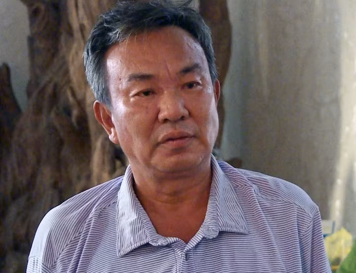 Ông Cao Minh Tân. (Ảnh: Công an Vĩnh Long)