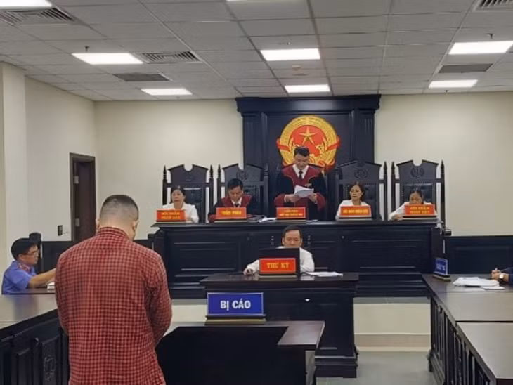 Phiên tòa xét xử bị cáo Đặng Ngọc Hải.