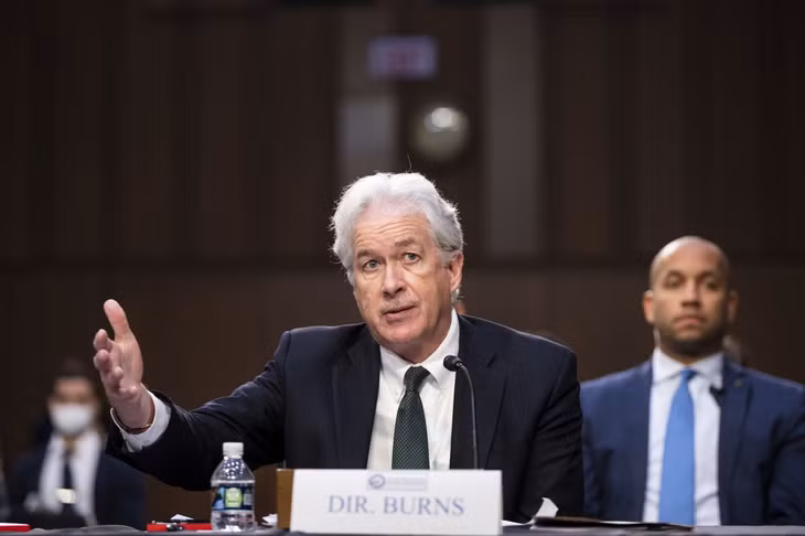 Giám đốc CIA trong phiên điều trần tại Thượng viện. Ảnh: Getty Images